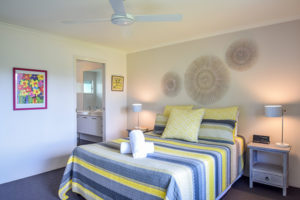 main bedroom unit 6 coco bay resort noosa